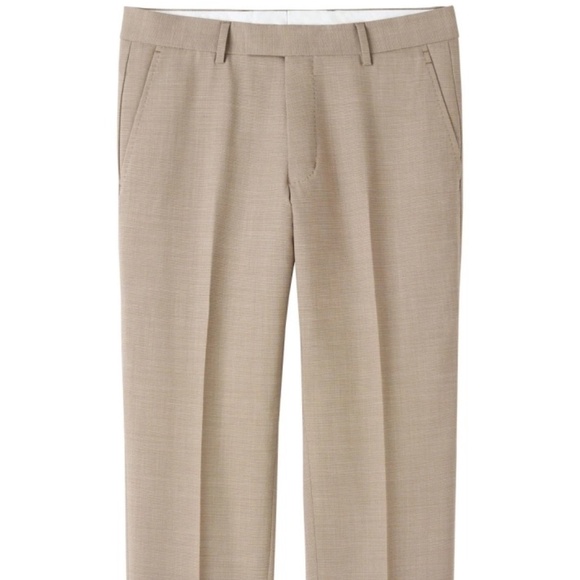 Tiger of Sweden Men's Trousers, Tenuta Wool Suit Pants, Khaki /Beige, Size 38 - Picture 1 of 13